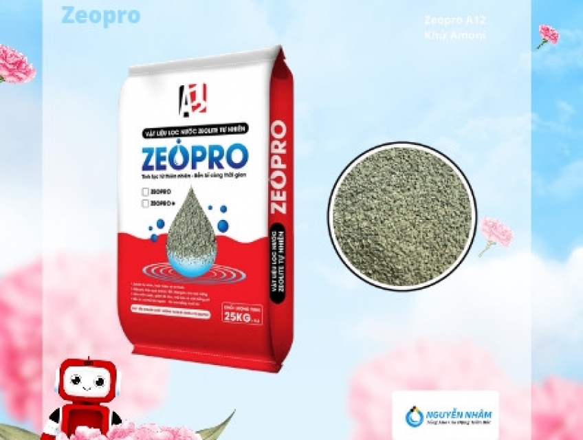 Zeopro* – Xử lý amoni, kim loại nặng