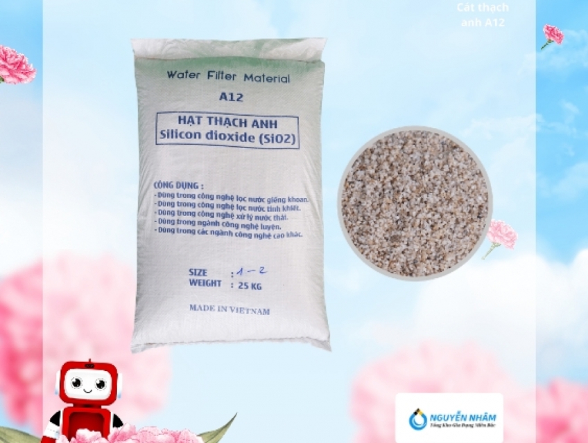 Cát mangan* – Giải pháp xử lý sắt và mangan hiệu quả