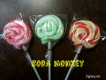 Kẹo que Lollipop SODA MONKEY