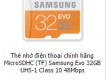 Chuyên thẻ nhớ chính hãng - SANDISK - TRANCEND - SAMSUNG - TOSHIBA - BẢO HÀNH 5 NĂM