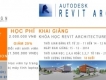 Khai giảng lớp revit 2014