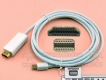 Apple lightning - HDMI, lightning - VGA, Lightning -USB camera, MiniDisplayport - VGA
