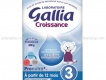 Sữa Gallia 3 Pronutra+ bổ sung vitamin cho trẻ trên 12 tháng (800g & 900g)