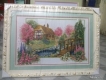 Cần bán gắp 2 bức tranh Thêu XQ, 1 tranh thêu chữ thập