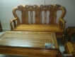 Cần tiền bán gấp bộ bàn ghế gỗ cẩm thị vai 12 bảy món