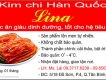 Kimchi Hàn Quốc Lina - món ngon mỗi ngày - hàng chất lượng không chất bảo quản