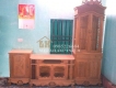 Kệ Tivi lệch đôi cánh đục gỗ gụ La Xuyên