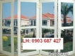 Lan can cầu thang kính - cửa sắt -cửa nhôm kính