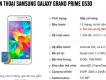GALAXY Grand Prime Trắng, mới 100%, full, phụ kiện zin theo máy nhé.. Bảo hành 1 năm