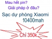 Xạc dự phòng xiaomi 10400mah chính hãng