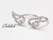 Ring angel. Trang sưc bạc cao cấp