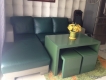 Bán bộ salon màu xanh bao gồm cả bàn giá 5 triệu
