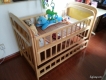 Bán giường đưa em bé GB011 1m2x0.6m mới 95%