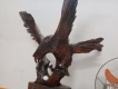 Bán tượng Đại Bàng điêu khắc - gỗ Gõ Đỏ (xếp loại 1, trong danh sách gỗ quý)