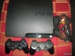 PS3 120 GB FULL  + 2 tay cam + day AV + day nguon