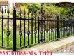 Hàng Rào Sắt Uốn Nghệ Thuật Cho Biệt Thự!