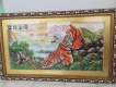 Tranh thêu chữ thập hổ gấm, tranh thêu chỉ, tranh thêu tp hcm