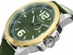 Đồng hồ chính hãng Stuhrling - Green Leather - xách tay từ US về