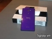 Cần bán Sony M2 màu tím mới 99%