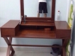 Thanh lý bộ bàn ghế cẩm lai - bàn trang điểm gỗ căm xe