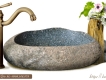 Chậu rửa, lavabo bằng đá cội tự nhiên.