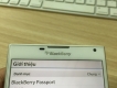 Blackberry passpory , màu trắng mới 99%.nguyên zin