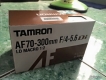 Tamron af 70-300 f/4-5.6 macro 1:2 fullbox (a mount)