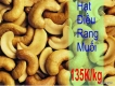 Sỉ lẻ hạt điều xuất khẩu gía rẻ (bao ăn)