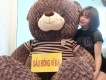 Gấu bông ngoại teddy cực đẹp mịn an toàn giá shock cho sinh viên