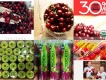 Trái cây nhập khẩu cherry, táo rockit & táo envy