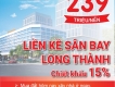 Chỉ với 56 triệu, nhận ngay nền phố thương mại trả góp 18 tháng không lãi suất, CK 15%