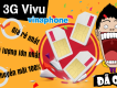 Sim3G giả rẻ nhất, dung lượng cao nhất 50.000vnđ được 4.5GB 3G max tốc độ 7.2MB/s