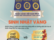 SINH NHẬT VÀNG CÙNG NHẪN VÀNG VIỆT NAM 999,99