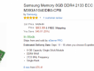 Samsung Memory 8GB DDR4 2133 giá rẻ phổ cập