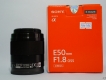 Sel 50 f1.8 99,9% cho nex và anpha