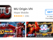 Vietcoin Store chuyên thẻ game nạp tiền cho MU Origin-VN trên IOS và Android