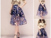 Set Áo + Váy Họa Tiết