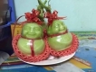 cặp trái cây tài lộc "trái dưa lê" trưng tết