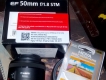 Lens Canon 50 f1.8 STM Fullbox 99% còn BH 18th chính hãng LBM