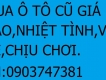 Mua và cầm cố xe ô tô.