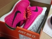 BÁN GIÀY CHẠY BỘ NỮ NIKE FREE 5.0 724383-600 Size 6 US