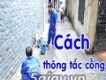 Dịch vụ thông tắc cống giá rẻ hà nội