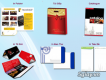 In catalogue, brochure, tờ quảng cáo, hóa đơn, name card...và các ấn phẩm khác trên giấy
