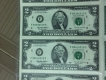 Mới về được mấy tờ 2 USD colorized, uncut, 1963, 1976 giá tốt