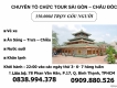 Chuyên tổ chức tour du lịch Sài Gòn - Châu Đốc