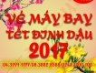 Vé máy bay Hồ Chí Minh đi Hà Nội Tết Đinh Dậu 2017