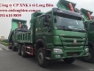 Xe ben 3 chân Howo 371 tải trọng 12-13 tấn 2016, 2017