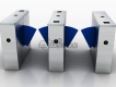 flap barrier tự động, flap barrier dùng cho lối đi bộ khu du lịch