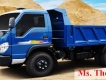Xe tải ben Trường Hải tải trọng 2.5 tấn (1.8m3) tại hải phòng
