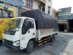 Xe tải isuzu 1.9 tấn thùng mui bạt lưu thông trong thành phố